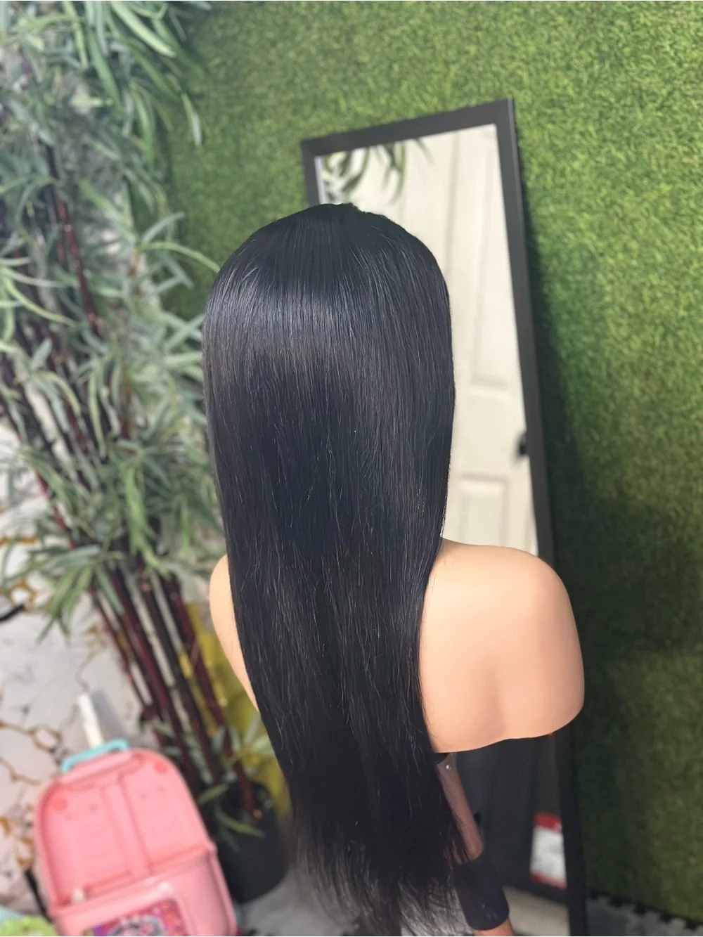 13x4 Natural Straight 20 inch 250% density Women's Hair Wig - Sleek Long Style